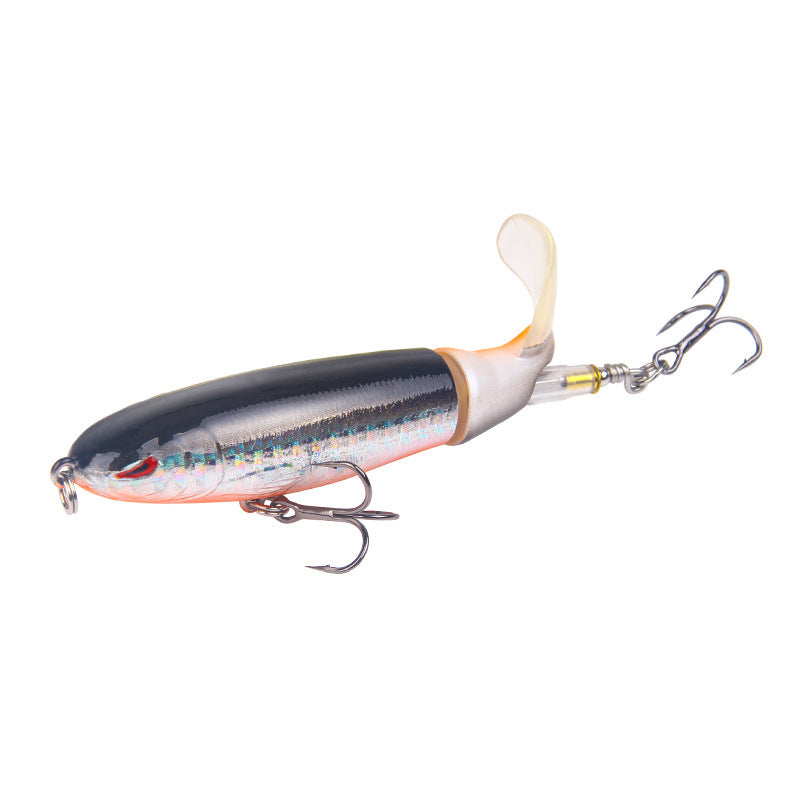 PKNEW 🪝 Artificial Fishing Lure, 13.5g Simulation Fishing Lure with Hook, Fishing Accessories for Outdoor Fishing Equipment, 10cm Whopper Plopper, Swimbaits, Fishing Lure Bait