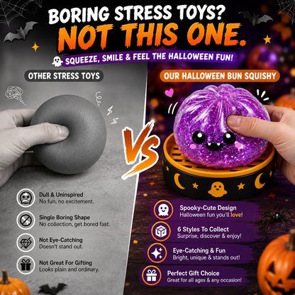 70% OFF TODAY🎃 Halloween   Steamed Bun Squishy Mystery Box Toy