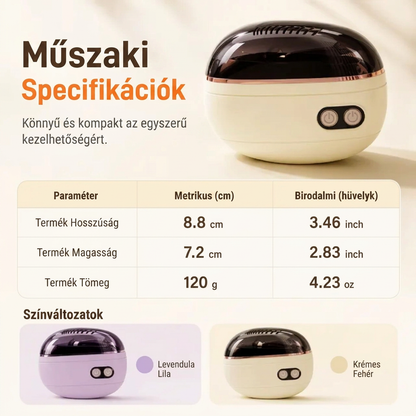 💎💎Időkorlátos Ajánlat⏰2 az 1-ben Intelligens Elektromos Körömvágó és -Polírozó Minden Korosztály Számára 👨‍👩‍👧‍👦 – Penge-, Vér- és Stresszmentes Körmös Ápolás! 💅