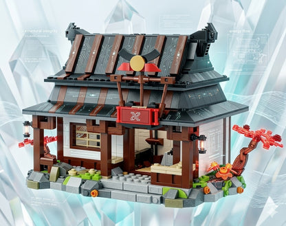 15th Anniversary Ninja Blacksmith Village - 1259-Piece Architecture Building Brick Model Gift Set