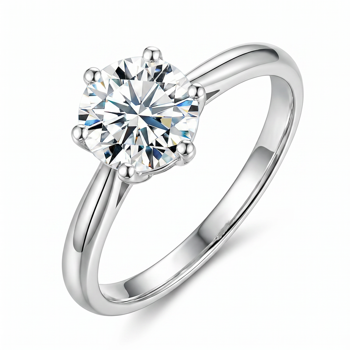 The Forever Upgrade: Flawless Oval Cut Two-Tone Solitaire Ring in 14K Solid Gold--Last Day Sale-90% OFF💍