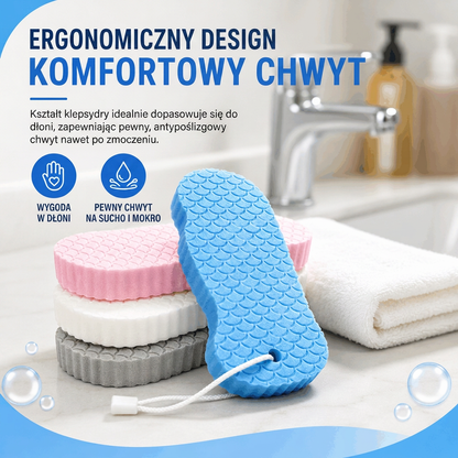 🌟Vitalisys® Magiczny Peelingujący Ręcznik Kąpielowy – Ultra miękki, bezbolesny śusuwający martwy naskórek zmywacz do ciała dla dzieci, dorosłych i seniorów💥