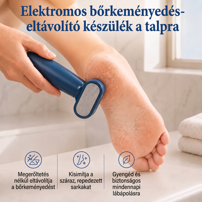 🌈🌈LEFUN® Precíziós lábreszelő 🌟 eltávolítja az érdes és megkeményedett bőrt, segít simává tenni a sarkat, és lehetővé teszi, hogy kényelmesen, otthon végezd a lábápolást