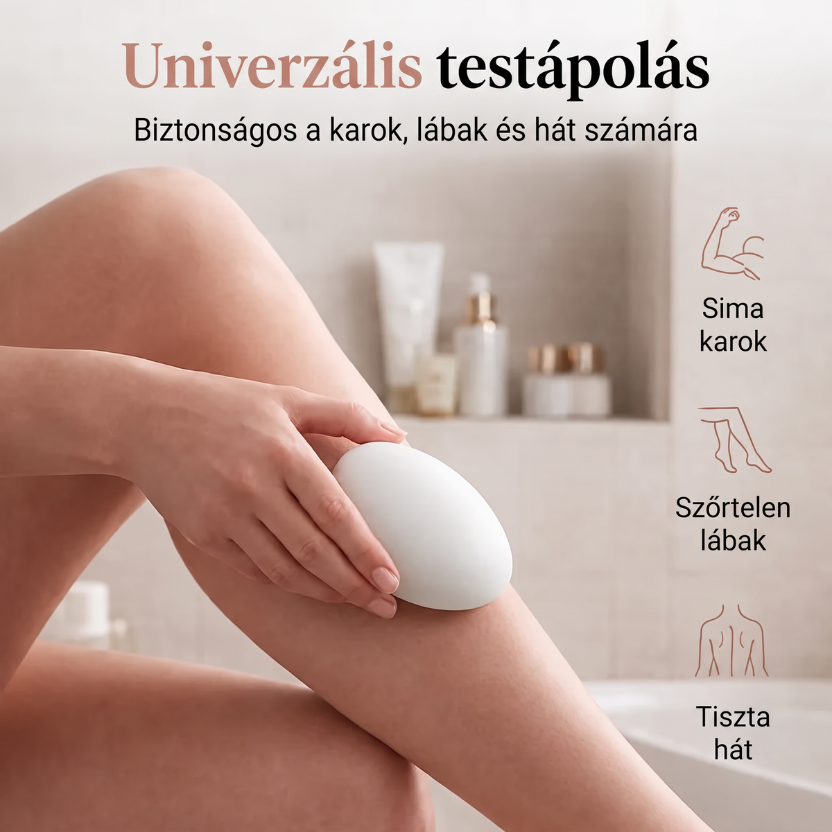 Vitalisys® Kristály testszőrtelenítő – Sima bőr borotva és viasz nélkül 💎