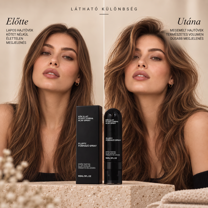 🌈🌈Vitalisys® Fluffy Hair Shaping Spray – Könnyed, dúsító spray a hajtövek megemeléséért és a természetes mozgásért, őszibarack illattal 👸