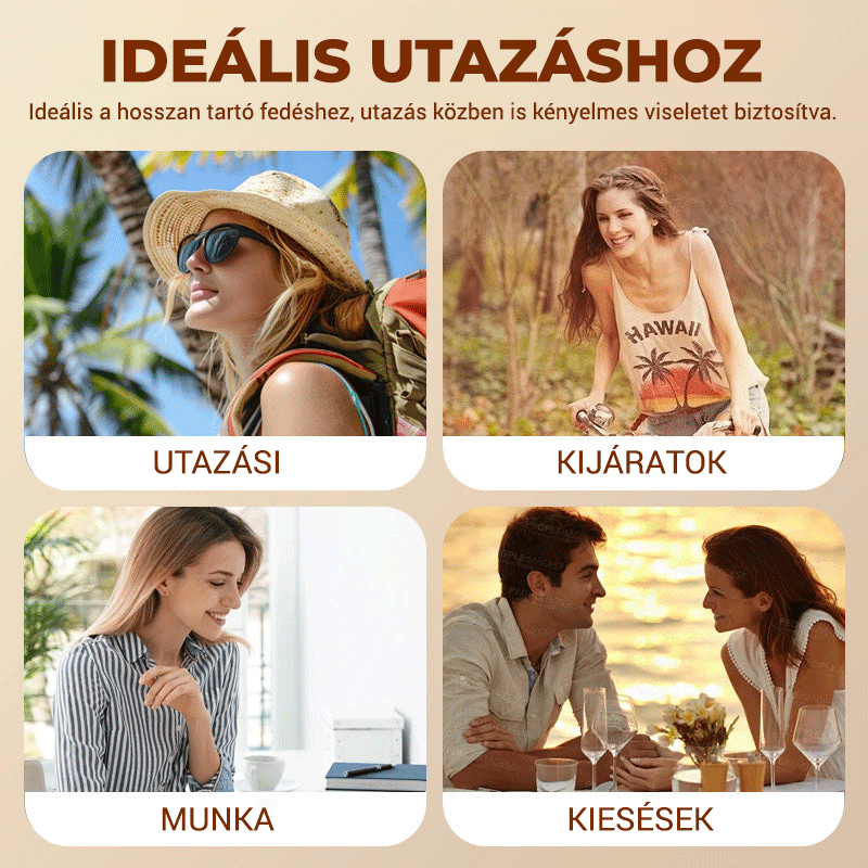 🔥🔥 [𝐇𝐈𝐕𝐀𝐓𝐀𝐋𝐎𝐒 𝐓𝐄𝐑𝐌É𝐊] Vitalisys® Fedő Alapozó Stick / Levehető Ecset – Koreai színadaptáló alapozó stick kollagén kapszulákkal