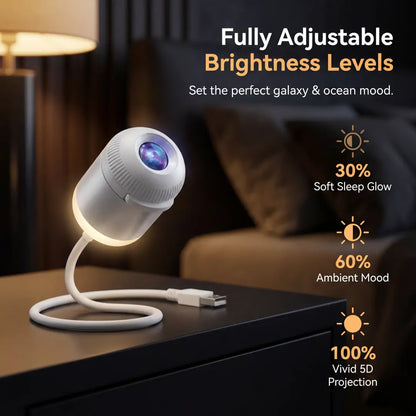 Extra 30% off on sale items | PKNEW® NEXT-GEN SMART PROJECTION HD Smart Dynamic 5D Holographic Night Light Projector✨
