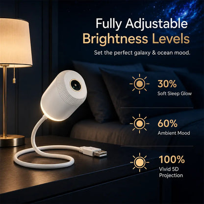 Extra 30% off on sale items | PKNEW® NEXT-GEN SMART PROJECTION HD Smart Dynamic 5D Holographic Night Light Projector✨