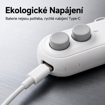 Vitalisys® Hordozható újratölthető tasaklezáró – 2 az 1-ben USB-C mini lezáró és vágó eszköz 💎