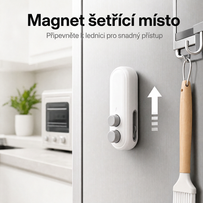 Vitalisys® Hordozható újratölthető tasaklezáró – 2 az 1-ben USB-C mini lezáró és vágó eszköz 💎