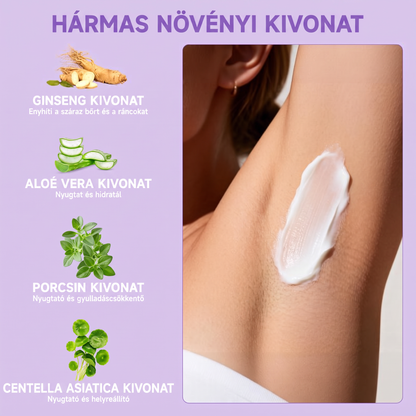 🔥🔥Kíméletes krém a fájdalommentes szőrtelenítéshez 🌟nők és férfiak számára egyaránt