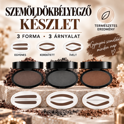 🔥🔥 2026 SLÁGER AKCIÓ 💞🖊️ Szemöldökbélyegző púderrel és ecsettel – csak nyomd rá, és tökéletes szemöldök másodpercek alatt. Vízálló, akár 24 órás tartósság 💄🌸