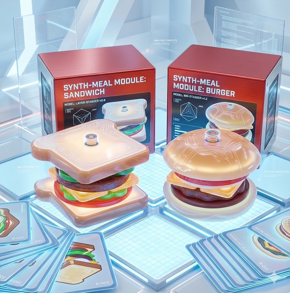 Kids Wooden Play Food Burger Set - Fun Montessori Stacking Puzzle Gift - Creative Kitchen Role-Play Educational Toy for Boys & Girls