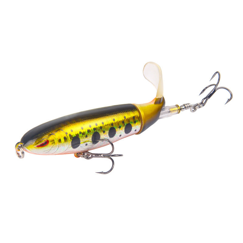 PKNEW 🪝 Artificial Fishing Lure, 13.5g Simulation Fishing Lure with Hook, Fishing Accessories for Outdoor Fishing Equipment, 10cm Whopper Plopper, Swimbaits, Fishing Lure Bait