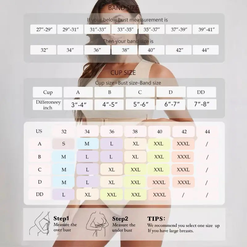 BULESHOT® 2026 Posture Bra, women’s beige wireless bra, soft breathable non-removable molded cup