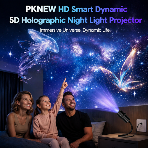 PKNEW® 𝐍𝐄𝐗𝐓-𝐆𝐄𝐍 𝐒𝐌𝐀𝐑𝐓 𝐏𝐑𝐎𝐉𝐄𝐂𝐓𝐈𝐎𝐍 𝐇𝐃 𝐒𝐦𝐚𝐫𝐭 𝐃𝐲𝐧𝐚𝐦𝐢𝐜 𝟓𝐃 𝐇𝐨𝐥𝐨𝐠𝐫𝐚𝐩𝐡𝐢𝐜 𝐍𝐢𝐠𝐡𝐭 𝐋𝐢𝐠𝐡𝐭 𝐏𝐫𝐨𝐣𝐞𝐜𝐭𝐨𝐫