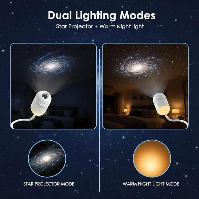 Extra 30% off on sale items | PKNEW® NEXT-GEN SMART PROJECTION HD Smart Dynamic 5D Holographic Night Light Projector✨
