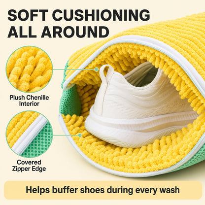Last Day Sale 50% off🔥BLUESHOT® Shoe Washing Machine Bag – Durable Laundry Protector for Sneakers