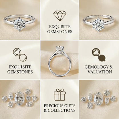 The Forever Upgrade: Flawless Oval Cut Two-Tone Solitaire Ring in 14K Solid Gold--Last Day Sale-90% OFF💍