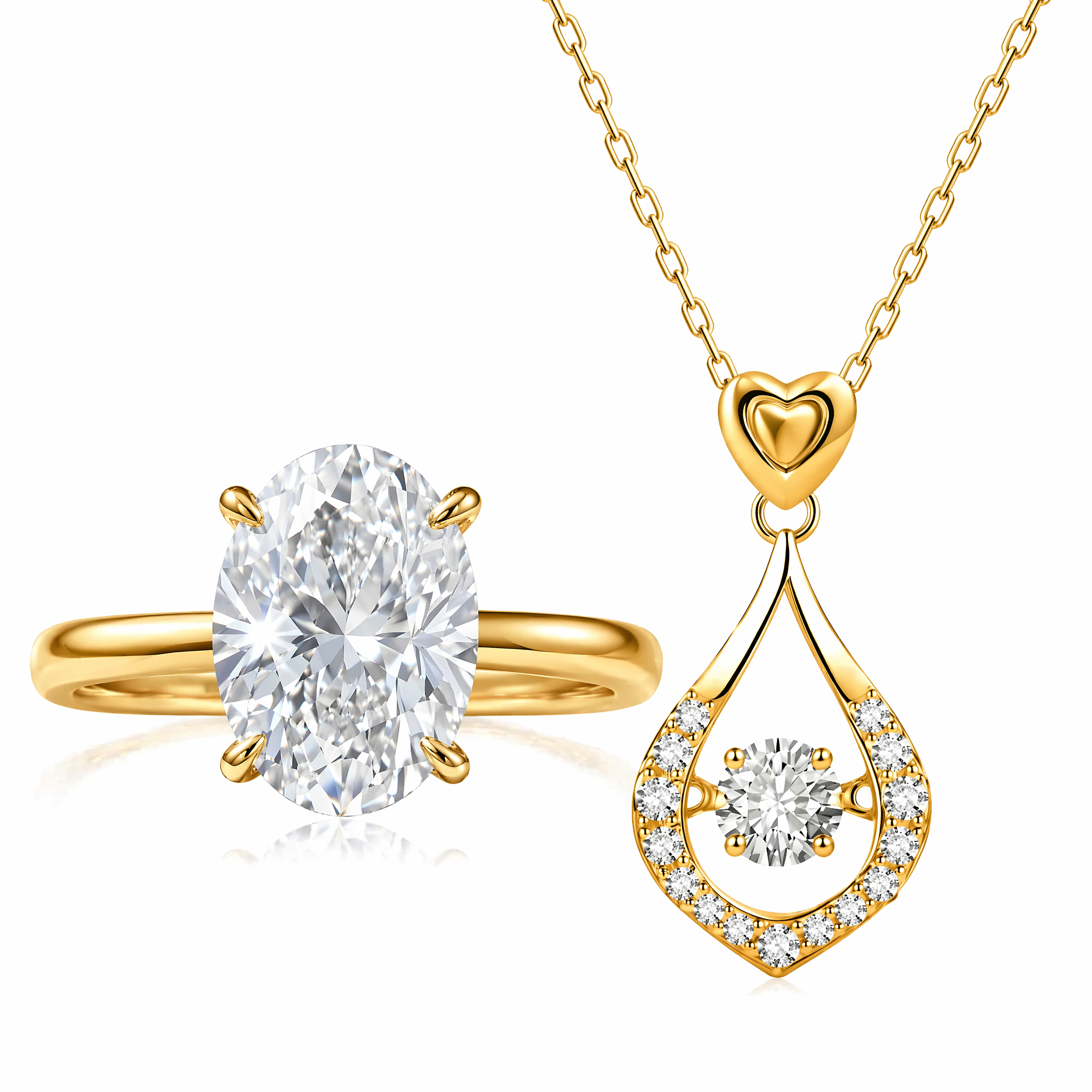 Radiance Ring & Necklace Set