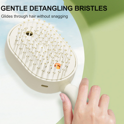 🥳 Electric Spray & Massage Hair Brush-Navalonixcosh®